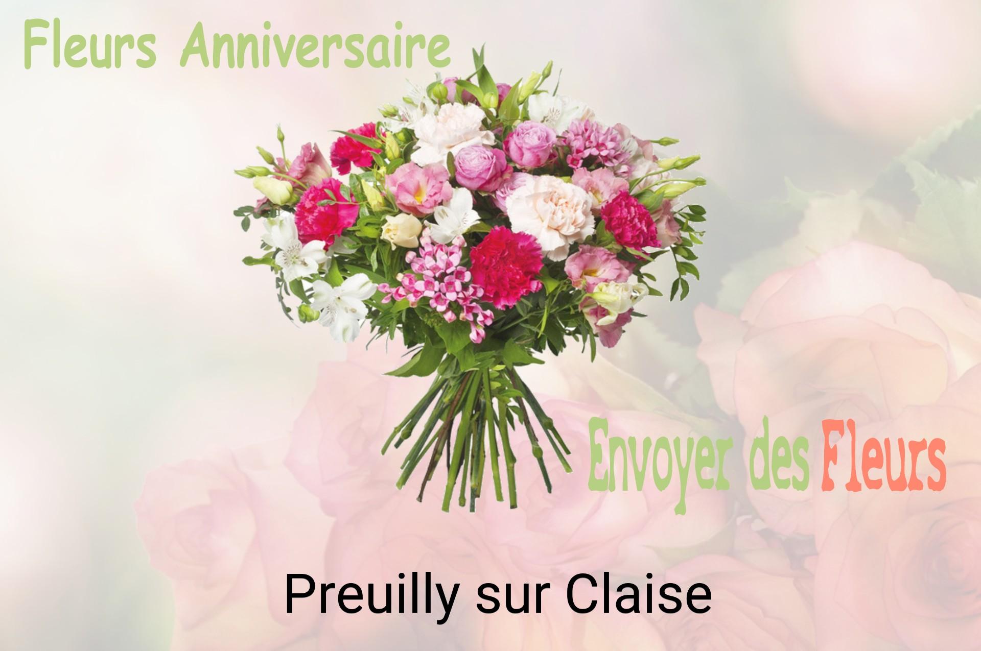 Bouquet de fleurs d’anniversaire livré à Preuilly-sur-Claise